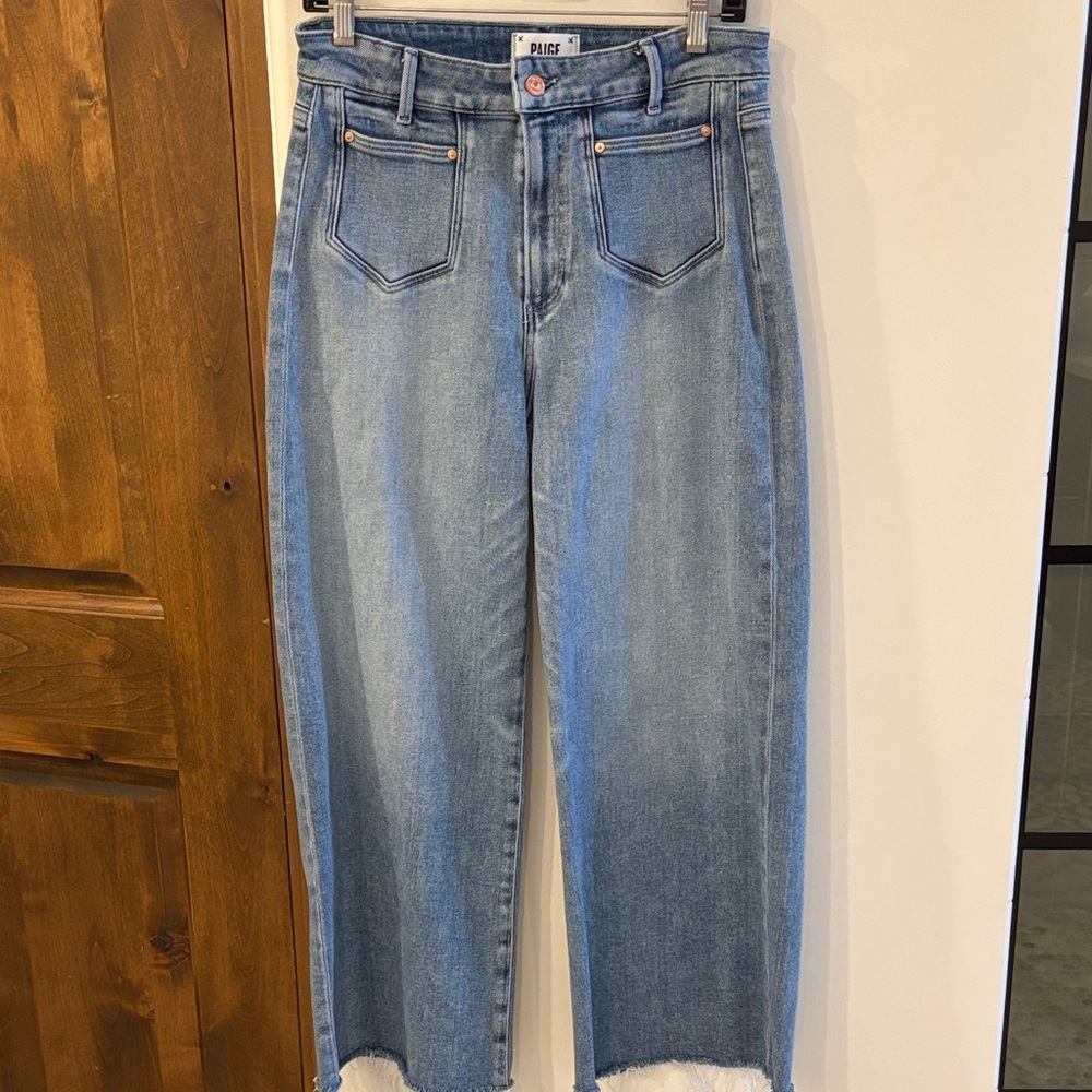 Paige Cropped Flares
